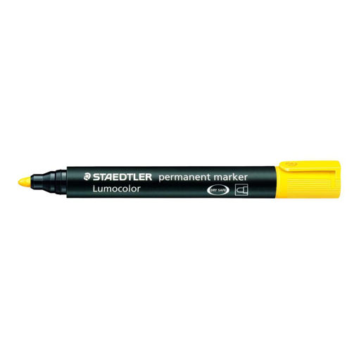 Picture of ST PERMANENT MARKER BULLET YELLOW